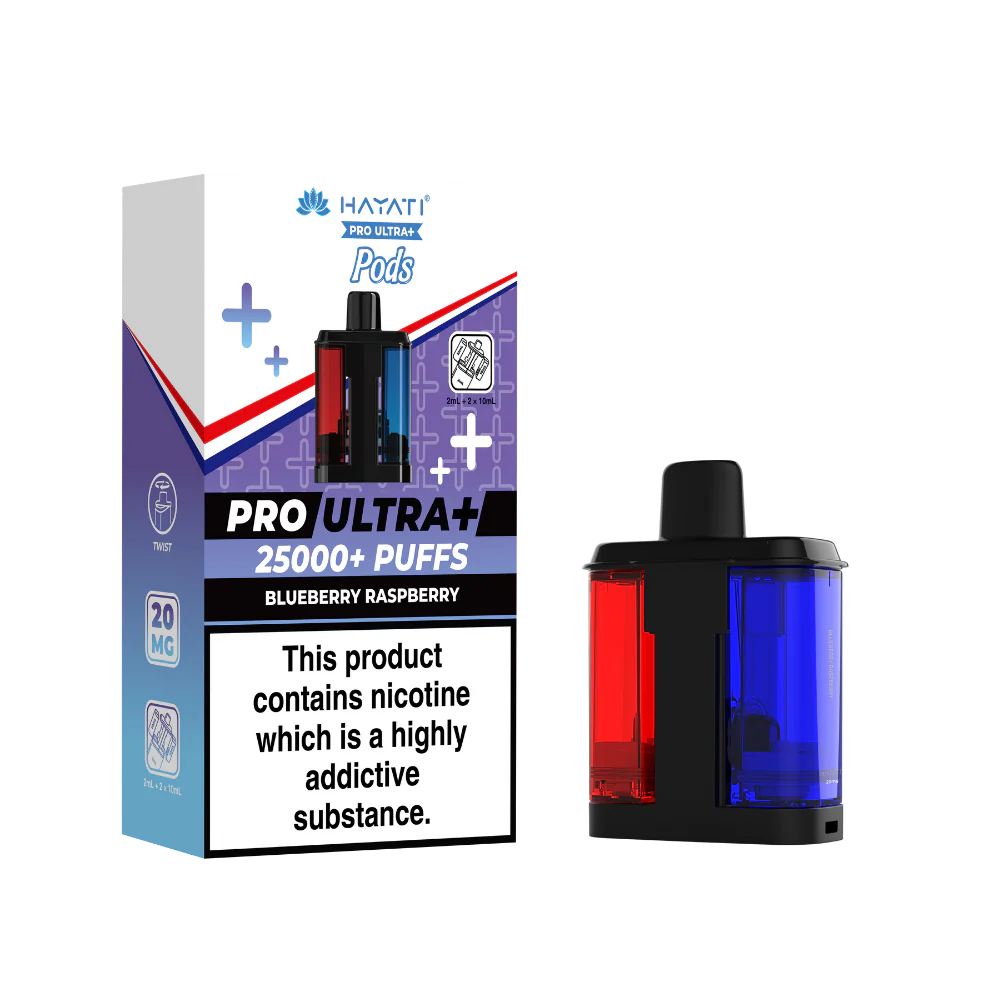Hayati 25K Replacement Pods Pro Ultra Plus