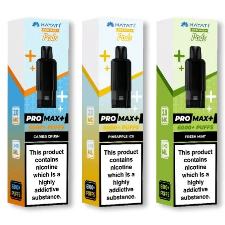 Hayati Pro Max Plus 6K Replacement Pods