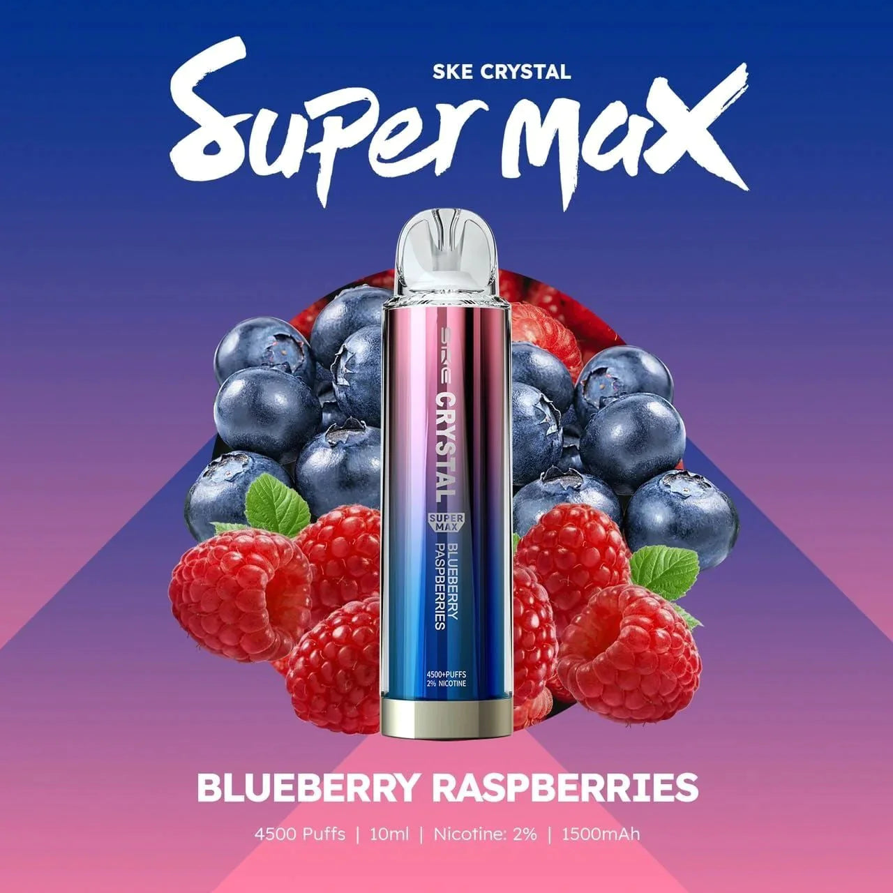 SKE Crystal Super Max 4500 Puffs Disposable Vape