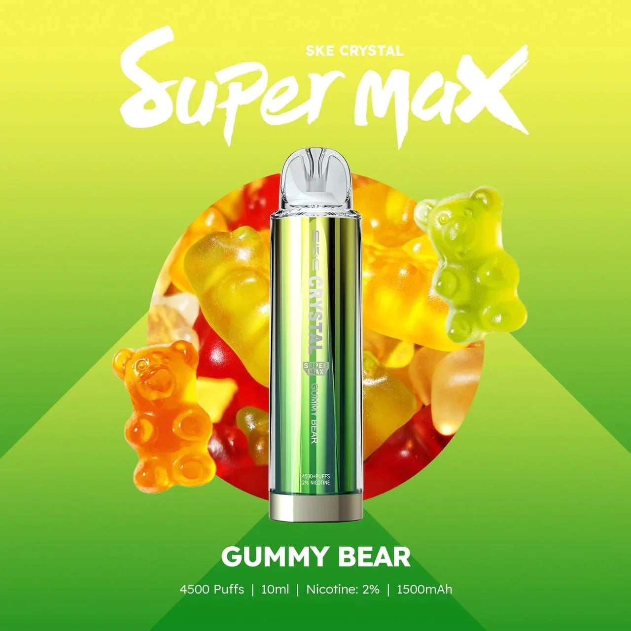 SKE Crystal Super Max 4500 Puffs Disposable Vape