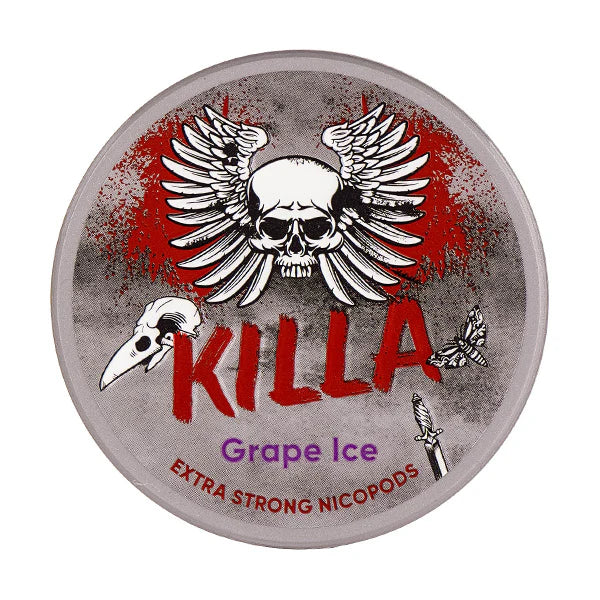 Grape Ice Nicotine Pouches by Killa