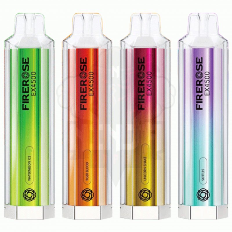 Elux FireRose EX4500 Puffs | 30+ Flavours | 10.49£ Limited Deal